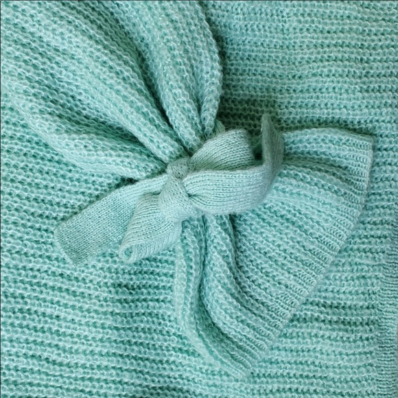 PROJECT NAADAM Sweater Knit Tied Bell Sleeve Women - Picture 8 of 10